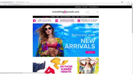 Everything 5 Pounds Discount Code - How to Activate?