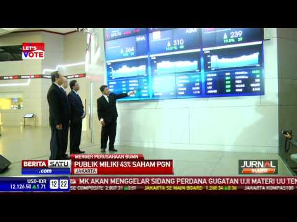 Merger PGN dan Pertagas Terganjal Saham Publik