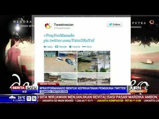 #PrayForManado Trending Topic Twitter