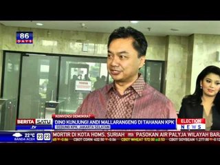 Dino Pati Jalal Kunjungi Andi Mallarangeng di Rutan KPK