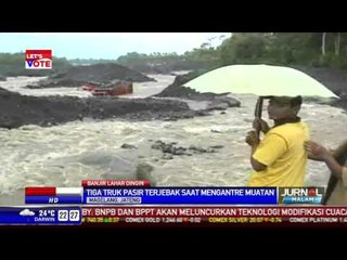 Tiga Truk Diterjang Lahan Dingin Gunung Merapi