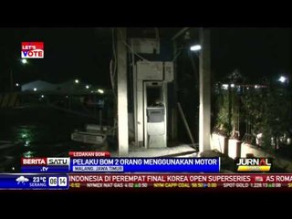 Pelaku Bom ATM di Malang, Dua Orang Naik Motor