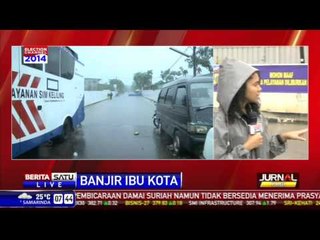 Banjir Lumpuhkan Aktivitas di Green Garden dan Daan Mogot