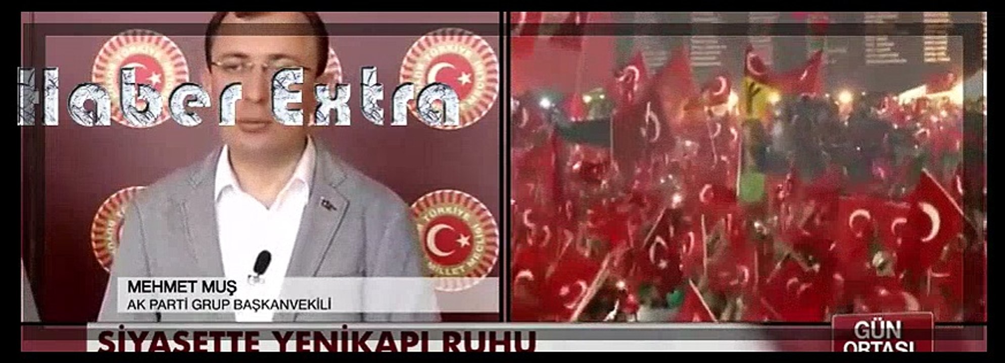 Chp, Akp ve Mhp'nin Kurmay İsimleri Yenikapı'yı Birlikte Değerlendiriyor...