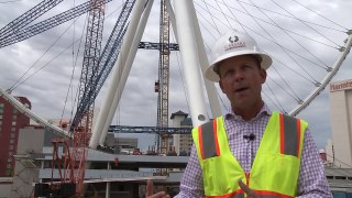 The LINQ High Roller Las Vegas Construction Progress 9-10-13