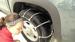 Review of the Glacier Cable Snow Tire Chains on a 2006 Chevrolet Colorado - etrailer.com