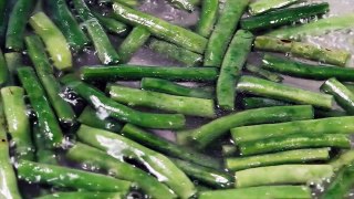 How to make French Beans with Salted Egg