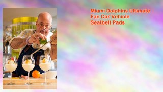 Miami Dolphins Ultimate Fan Car Vehicle Seatbelt Pads