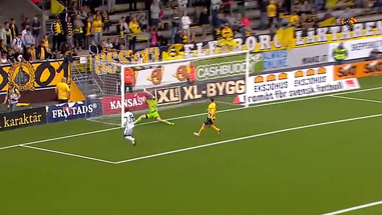 Eilfsborg 2:4 Häcken  (Swedish Allsvenskan.7 August 2016 Machday 17)