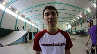 vsenadosku.ru Тренинг: Базовые элементы скейтбординга. Урок 10: Как делать Олли