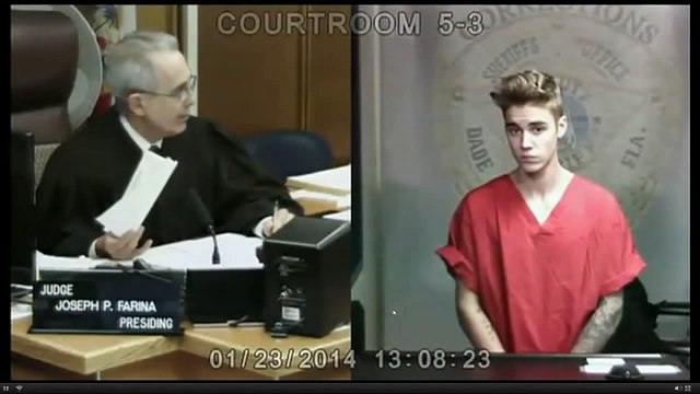 Justin Bieber Court VIDEO Justin Bieber Arrested DUI & Drag Racing Reaction