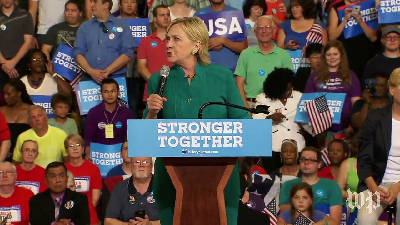 Clinton slams Trump’s Second Amendment comments