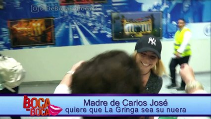 Madre de Carlos José Matamoros asegura que en el matrimonio de su hijo con La Gringa si estará presente