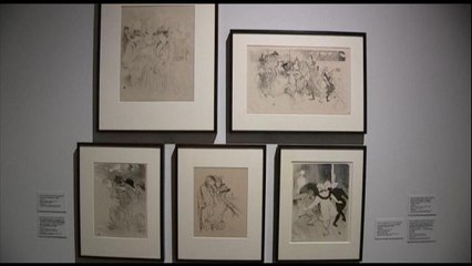 Exposición de Toulouse-Lautrec en México muestra la atmósfera francesa del siglo XX