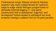 Weaver Classic Matte Black Handgun Scope 2.5 8 x 28 with Dual X Reticle