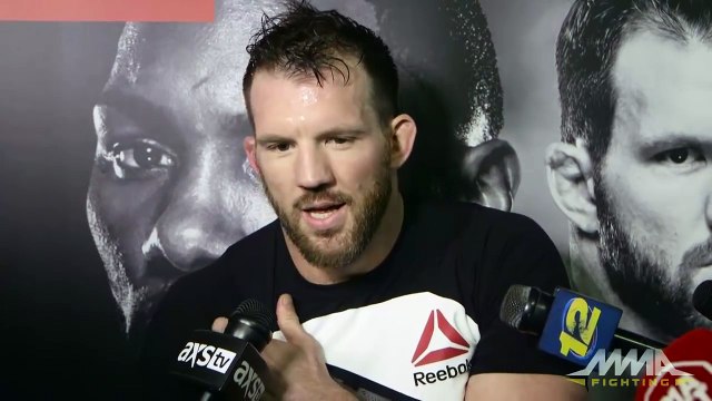 UFC on FOX 18: Ryan Bader Open Workout Scrum
