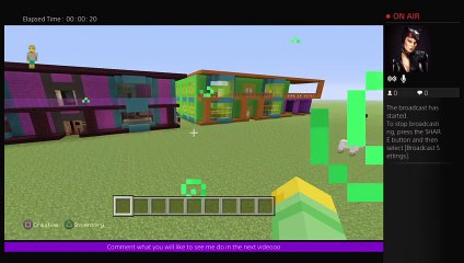 GAM3RLUVSCAK3's Live PS4 a tutorial on how to build my fav house an more (5)