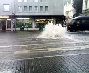 Unwetter in Wuppertal am 27: Juli 2008