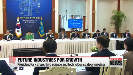 Science and technology must drive new growth momentum: President Park