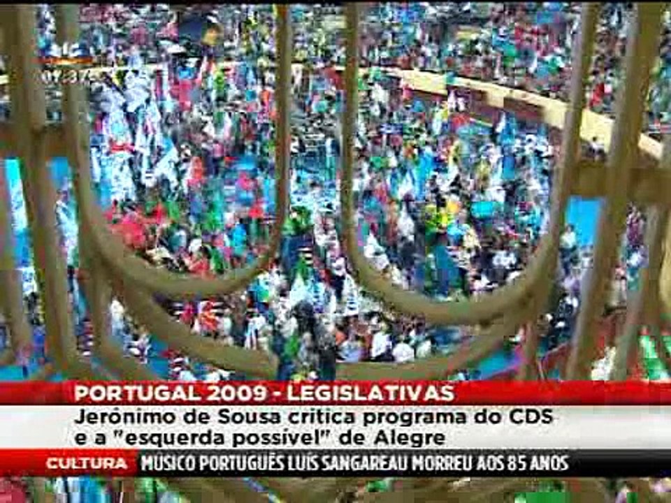 CDU: Comicio no Campo Pequeno
