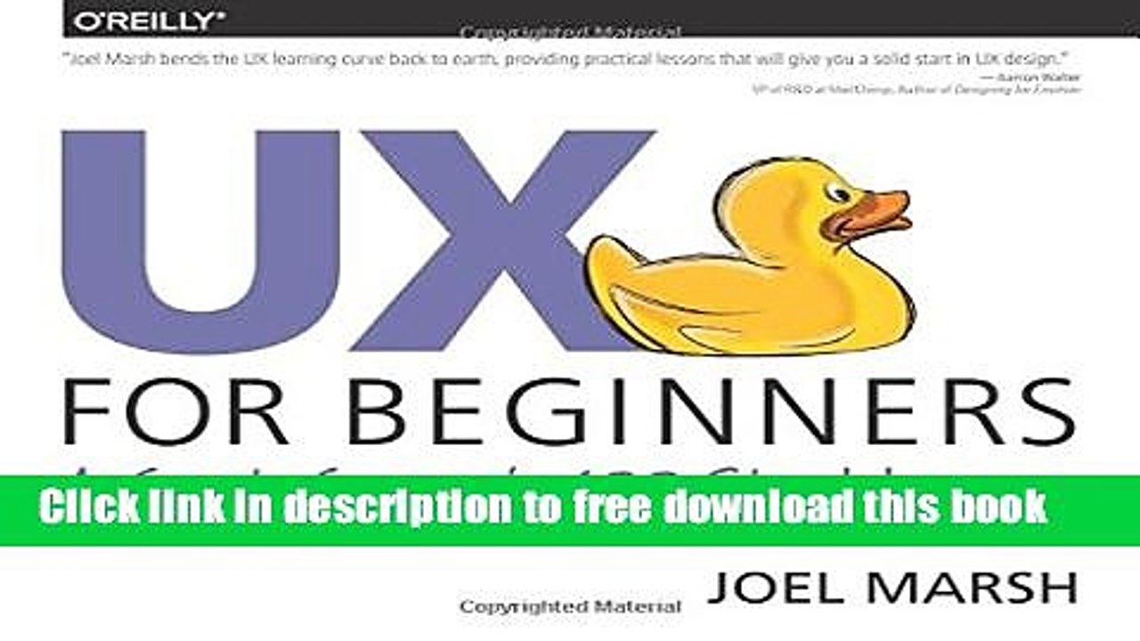 [Download] UX for Beginners: A Crash Course in 100 Short Lessons Paperback Free