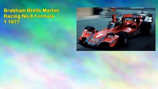 Brabham Bt45b Martini Racing No.8 Formula 1 1977