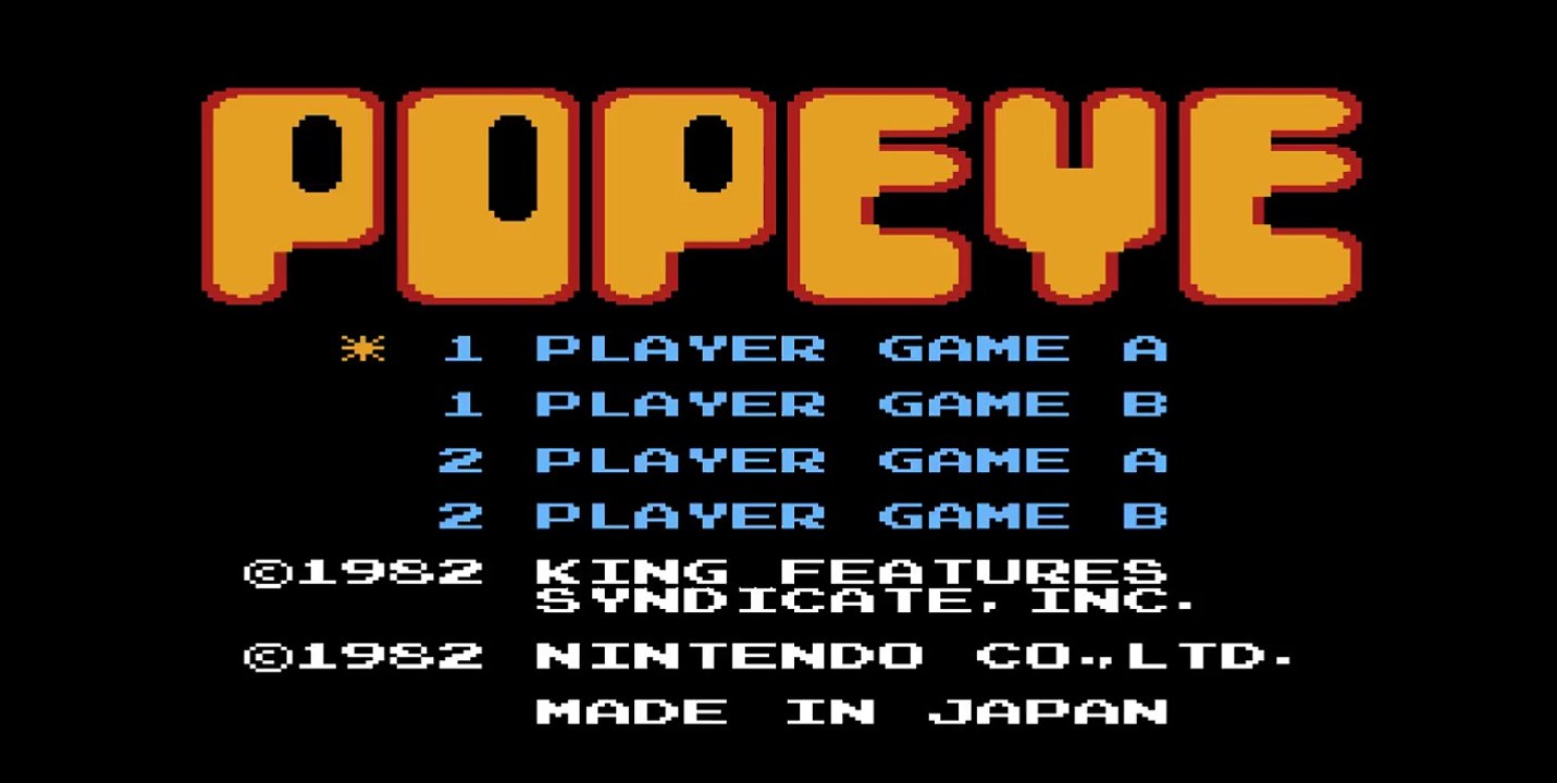 Popeye / NES