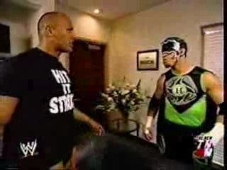 WWE - Raw 2003 -The Rock & Hurricane Segment