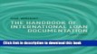 The Handbook of International Loan Documentation: Second Edition (Global Financial Markets) For Free