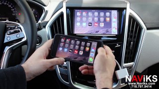 2016 Cadillac SRX NAViKS HDMI Video Interface Add: Navigation, Rearview Camera, Smartphone Mirroring