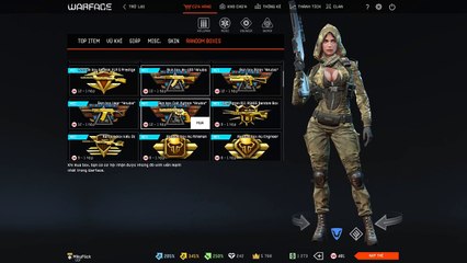 Warface VietNam : Mở hộp warbox được rìu vàng chói lọi :)))