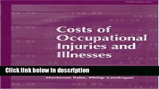 Download Costs of Occupational Injuries and Illnesses Ebook Online