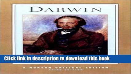[Download] Darwin (Norton Critical Editions) (3rd Edition) Paperback Free