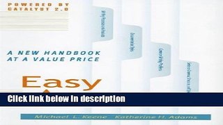 [PDF] Easy Access: The New Handbook at a Value Price Ebook Online