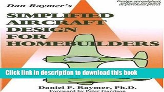 [Popular] Simplified Aircraft Design for Homebuilders Paperback Free