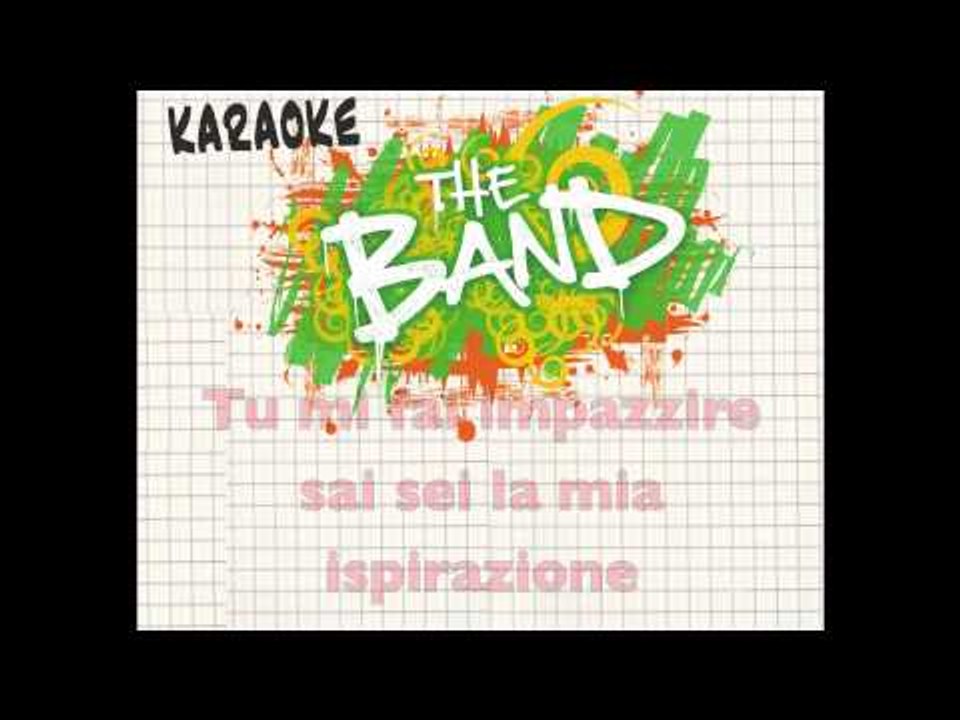 Mai così innamorato - The Band - Karaoke - Instrumental + Testo nel video (In onda su Super!)