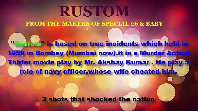 Rustom _ Official Trailer _ Akshay Kumar, Ileana D'Cruz, Esha Gupta & Arjan Bajwa