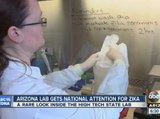 AZ lab gets national attention for Zika