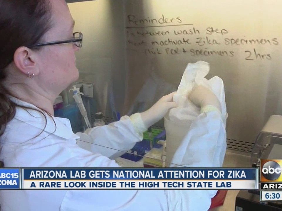 AZ lab gets national attention for Zika