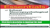 [Popular] Essentials of School Neuropsychological Assessment Kindle Collection
