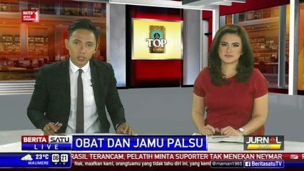 BPOM Gerebek Pabrik Jamu Palsu di Pasar Kemis