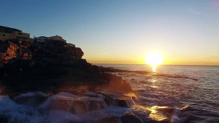 North Bondi Cliff - Drone video Bondi Beach