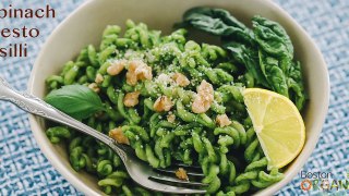 Spinach Pesto Fusilli