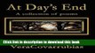 [Popular] At Day s End: A Collection of Poems Paperback OnlineCollection