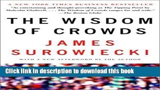 [Popular] The Wisdom of Crowds Hardcover Online