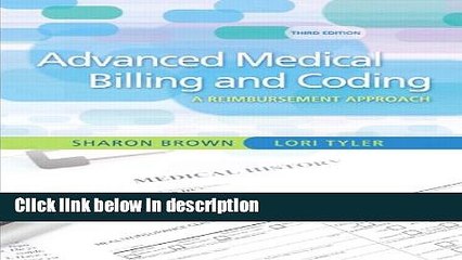 [PDF] Guide to Advanced Medical Billing: A Reimbursement Approach (3rd Edition) Ebook Online