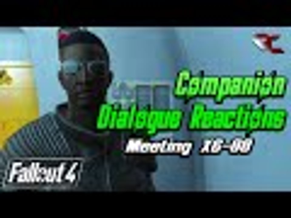 Fallout 4 | Meeting X6-88 - All Companions Dialogue Reactions/Comments