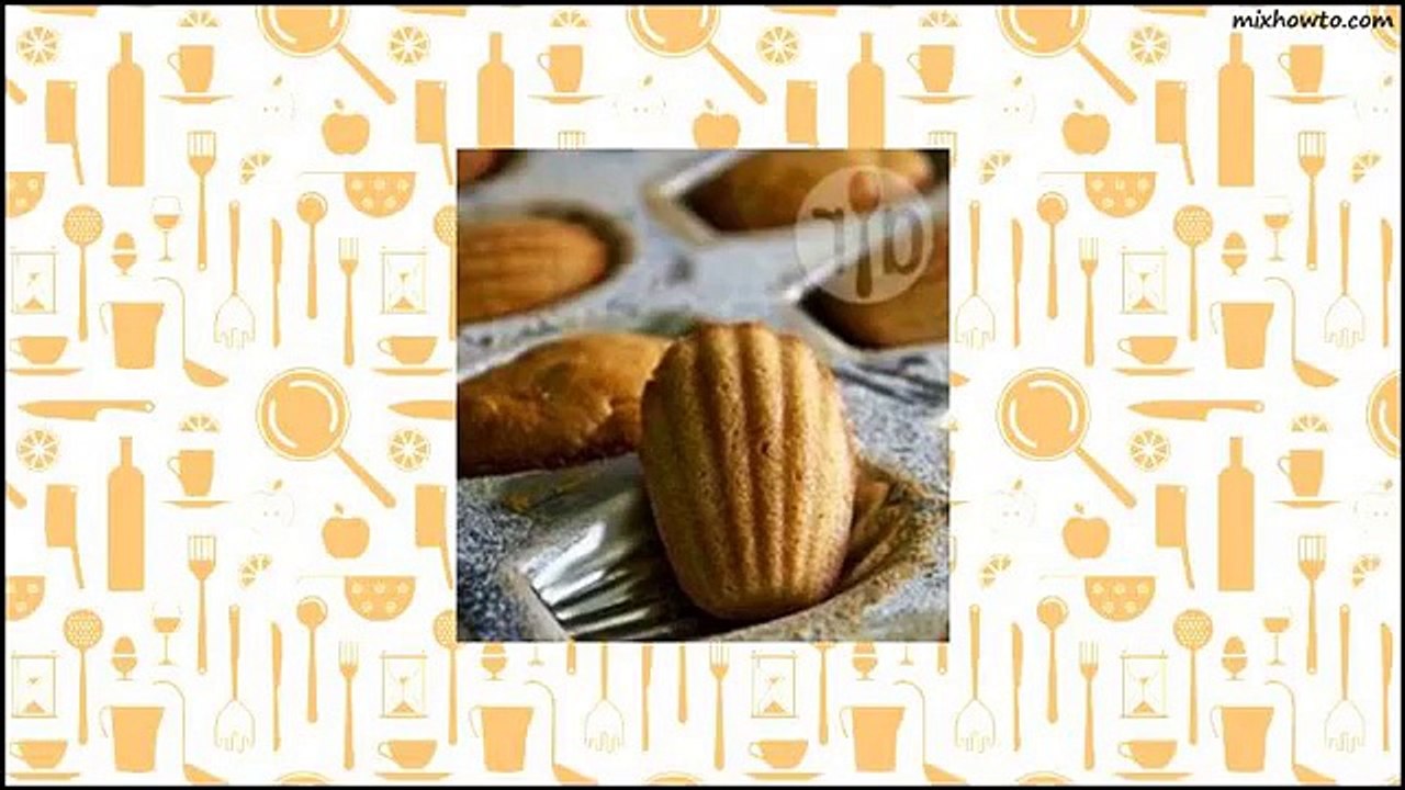 Recipe Madeleines