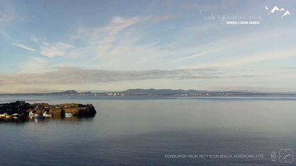 10 August 2016 - Edinburgh & Firth of Forth Timelapse