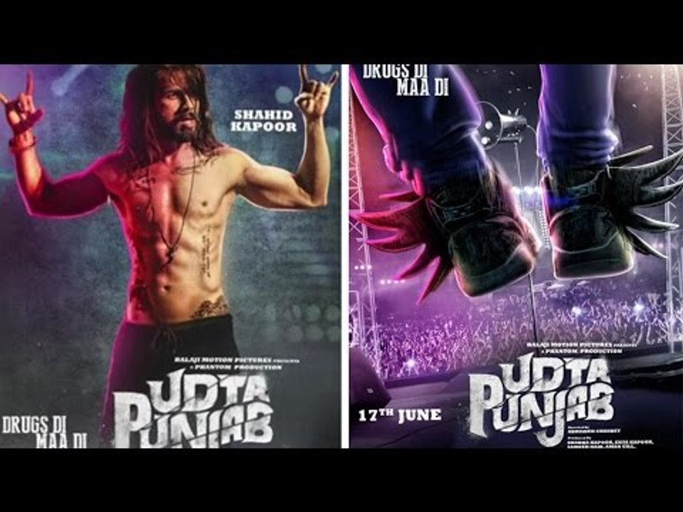 Revealed ! Shahid Kapoor's 'Rockstar' Look From Udta Punjab